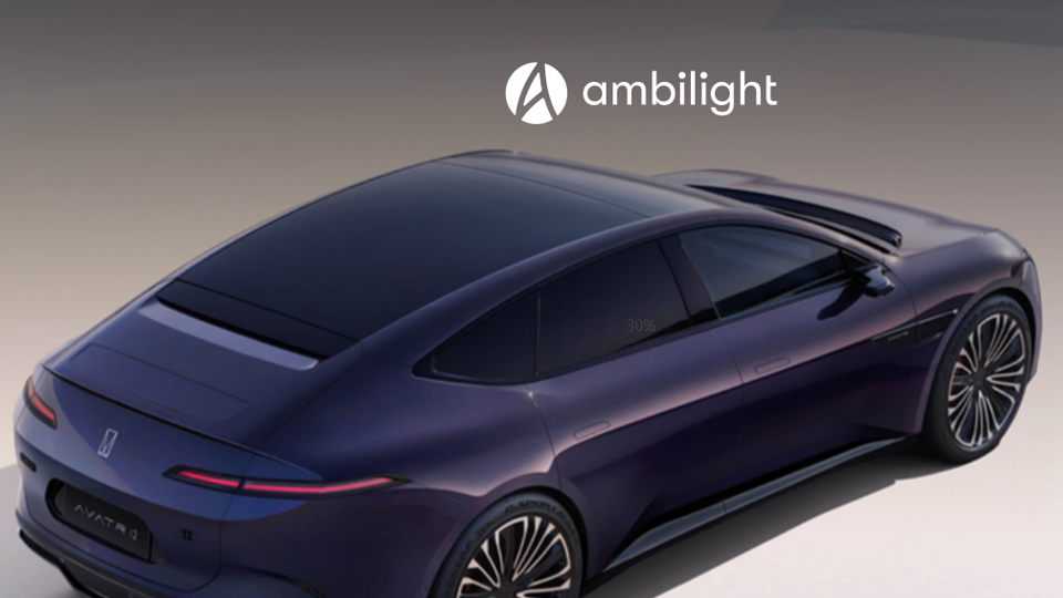 The AVATR 12 Global Launch, Featuring Ambilight's EC Smart Sunroof