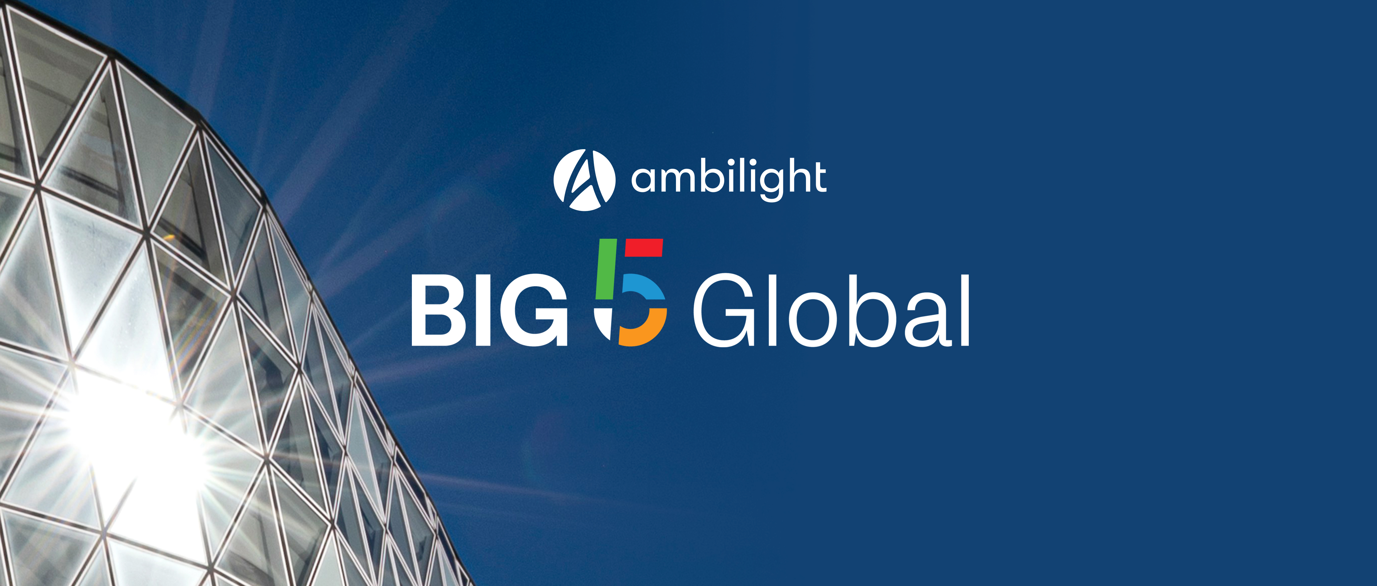 Ambilight showcased EC smart glass solutions at Big 5 Global 2024